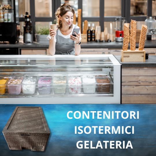 MONOLITH GELATERIA isothermal containers