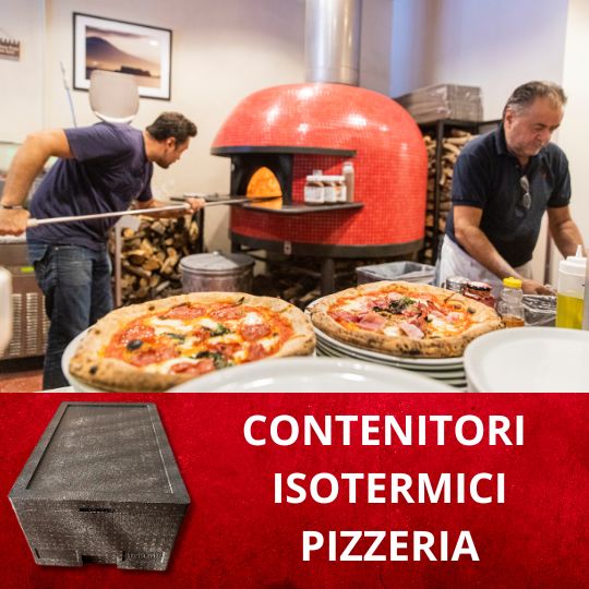 MONOLITH PIZZA isothermal containers