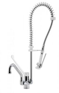 KL2120 PROFESSIONAL single lever countertop shower mixer WHITE 80