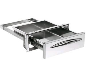 ICCSP40 Service drawer in stainless steel drawer depth 44.4 cm