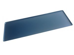VSS62-N Rectangular tray 600x200x10mm Black color