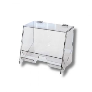 AG03801 Porta cannucce in plexiglass trasparente