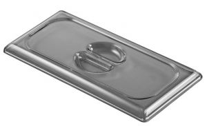 VGCV04 Polycarbonate lid for ice cream pan 360x165 mm
