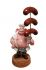 SR004A WURSTEL with pig - WURSTEL 3D advertising for gastronomy height 230 cm